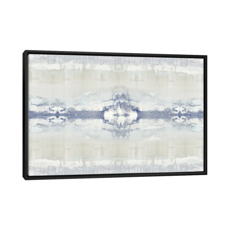 « symmetry symmetry iii », reproduction d’impression sur toile, H 18 po x l 26 po x P 1,5 po, Toile avec cadre noir
