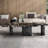 Light luxury rectangular marble coffee table-110975731-110975733