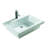 Arverne Stainless Steel Open Console 21" Single Bathroom Vanity Set-24575898