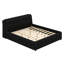 Très grand lit plateforme tapissier, aucun sommier requis, assemblage facile-805223411