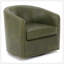 Fauteuil demi-tonneau pivotant de 28,5 po Gatwick-15809910