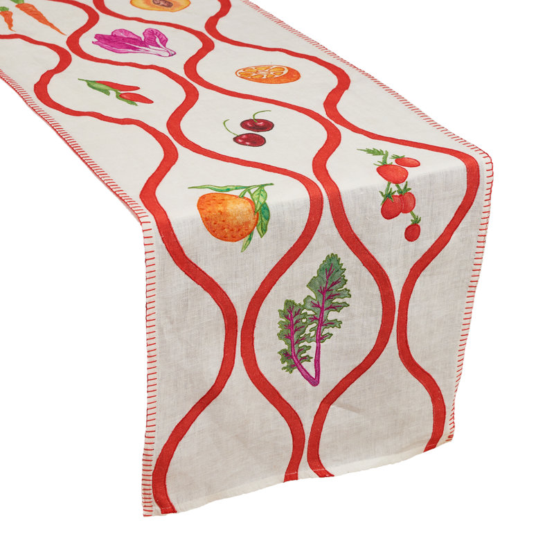 Still Life Geometric Table Runnner