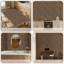 Papier peint adhésif autocollant léopard brun-noir beige beige-1913583355