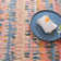 Paint Chip Abstract Hand Hooked Wool Area Rug in Pink/Blue/Grey