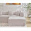 Canapés modulaires | Canapé modulaire moderne en L à 4 places en forme de L à 4 places, gris ardoise | Gris | Polyester