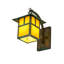Seneca "T" Mission - Light Outdoor Wall Lantern