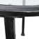 Jordyan 24" Glass And Distressed Iron Round End Table With Shelf
