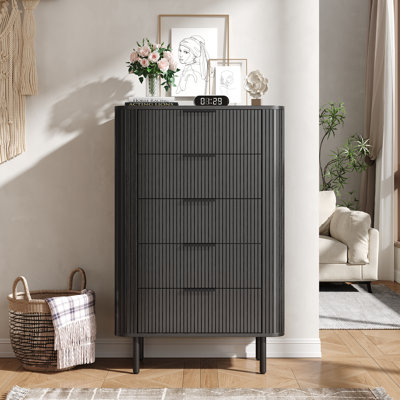 5 - Drawer Dresser, 49.21" H by Ebern Designs