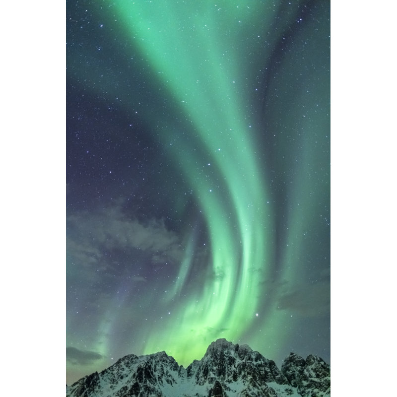 Northern Lights by Sjo - Wrapped Canvas Print, 122cm H x 81cm W x 3.8cm D