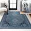 Tapis bleu / gris Dalyan-1427081355