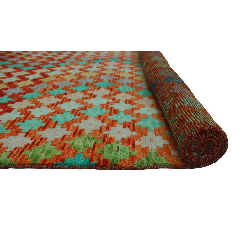Keilen One-of-a-Kind 4'7 x 6'3 New Age Rectangle Wool Area Rug