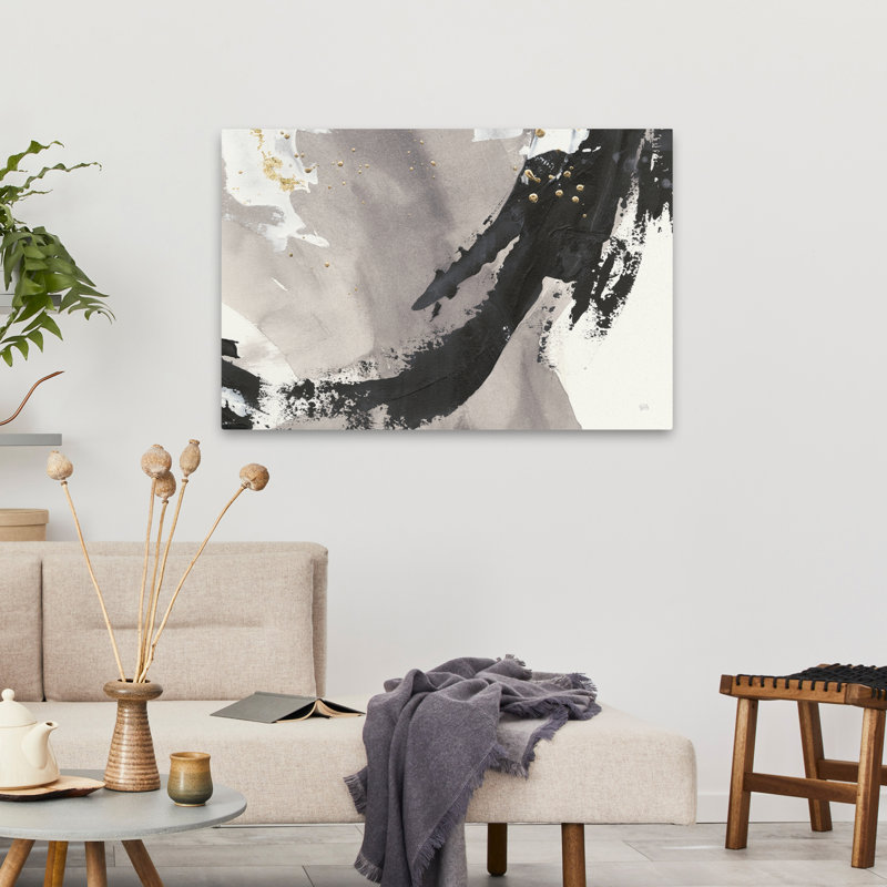 Contemporary Galaxy II Crop, 36" H x 24" W
