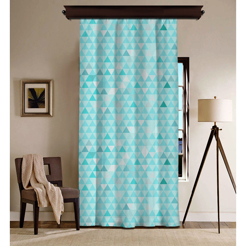 Rideau en polyester Proxima, Vert