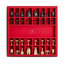 Haas Chess Set - Black + White