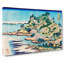 Sesshu Ajigawaguchi Tenposan by Katsushika Hokusai - Wrapped Canvas-55318585