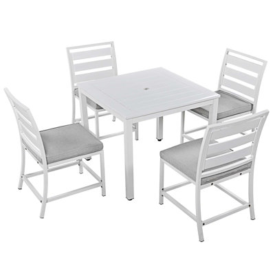 Ensemble repas d'extérieur carré L 35,4 po Aydelis