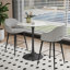 Cleofus Round Metal Base Dining Table-2073071967-2066672970-2074318863