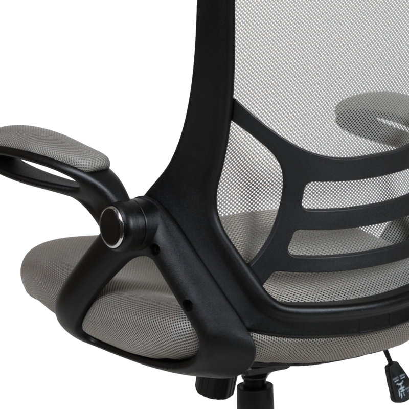 Blue Elephant Mesh Executive Chair, Light Grey