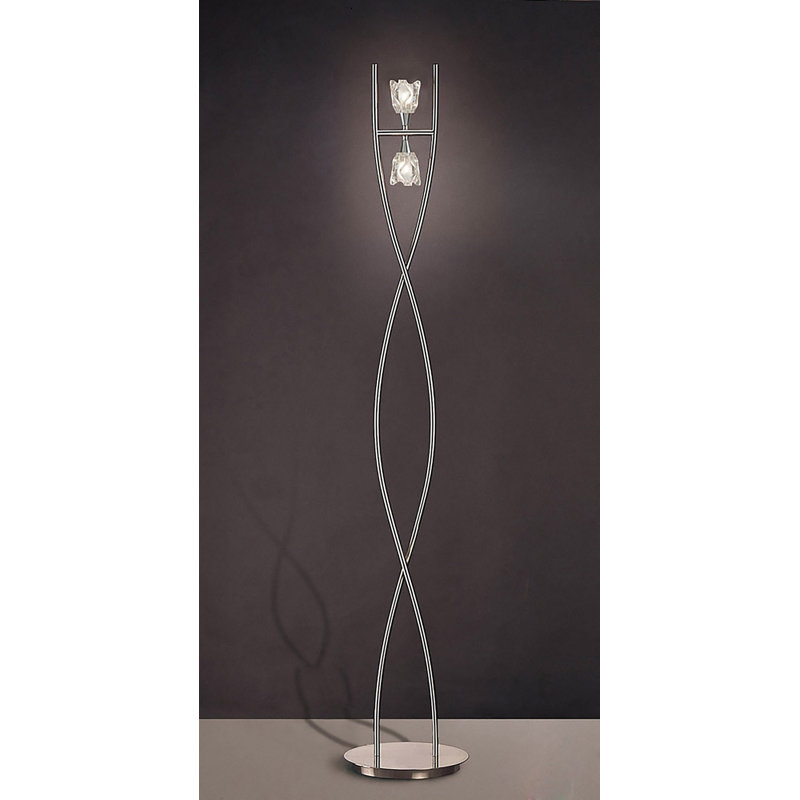 Watchman 170cm Novelty Floor Lamp, Polished Chrome