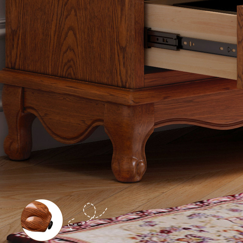 American Decorative Cabinet Storage Cabinet 59.06'' W 9 - Drawer Dresser, Brown