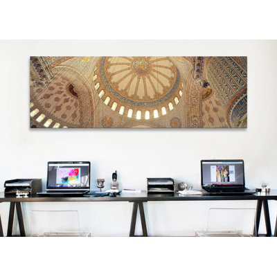 " Interiors Of A Mosque, Blue Mosque, Istanbul, Turkey " by Panoramic Images