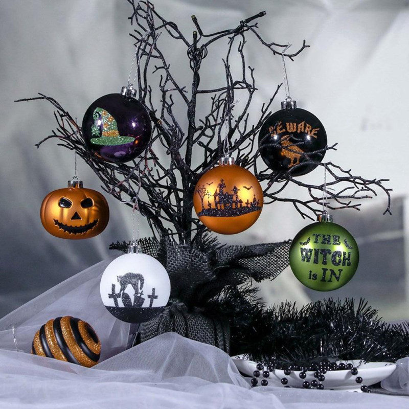 12.8'' Ceramic Ball Ornament