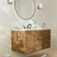 Robinet de salle de bain à 2 poignées avec drain NO-97618745