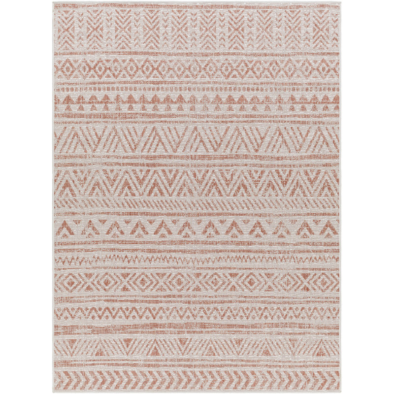 The Twillery Co.® Granby Raoul Scout Pink Indoor / Outdoor Area Rug ...