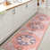 Ville Ornate Medallion Machine-Washable Terracotta/Navy Rug
