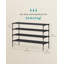 20 Pair Stackable Shoe Rack