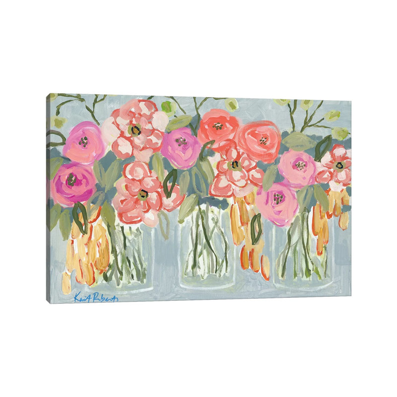 Three's A Charm by Kait Roberts - Wrapped Canvas Print, 20.32 cm H x 30.48 cm W