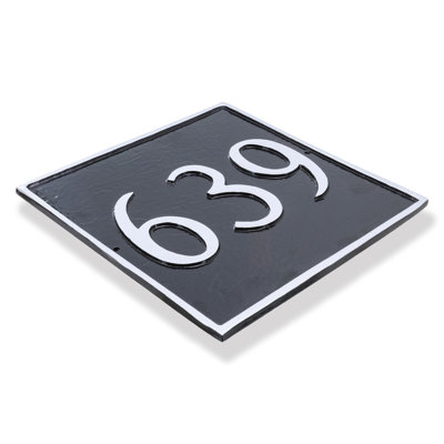 Classic 1-Line Wall Address Plaque