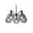 Martyn 5 - Light Dimmable Empire Chandelier