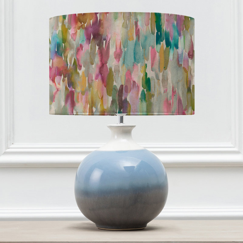 Ceramic Desk Lamp, Beige