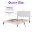 Modern Velvet Upholstered Platform Bed with Headboard, No Box Spring Needed-1107516018-1138839787