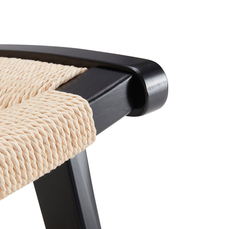 Kraemer Upholstered Accent Chair, Black 