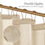 Rideau de douche semi-transparent 72 po x 72 po Laurel-50224888-50224891