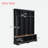 Farmhouse Wide Hall Tree With 8 Hooks, Bench And Open Compartments-2113476728