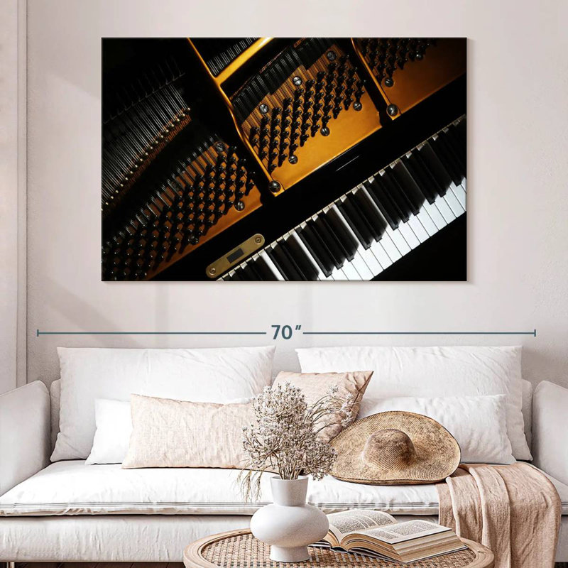 Abarca Inside The Piano, 20" H x 30" W