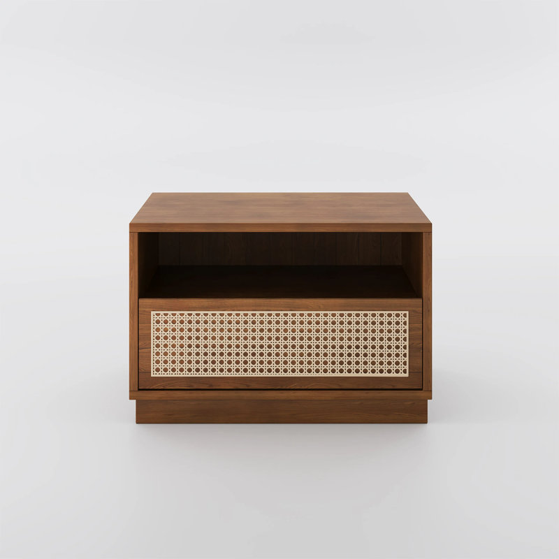 Armoire modulaire en bois de cerisier 1 pièce Mid-Century