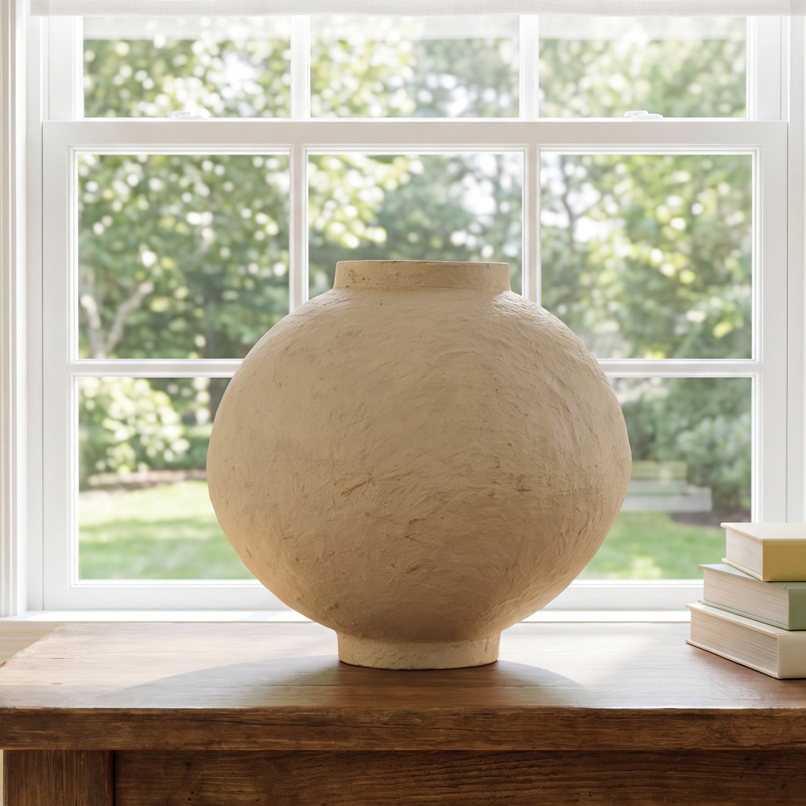 Olivos Paper Mache Vessel