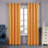 Bursaite 100 Percent Blackout Double Layers Lined Curtain Panel Pair-1142646903-1142647683