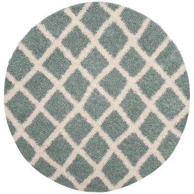 Arsheq Sgd-Dallas Shag Performance Geometric Rug