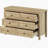 3-Pieces Bedroom Sets Full Size Farmhouse Platform Bed With Double Sliding Door Storage Headboard And Charging Station, Storage Nightstand And Dresser, Natural-902876415-902876414