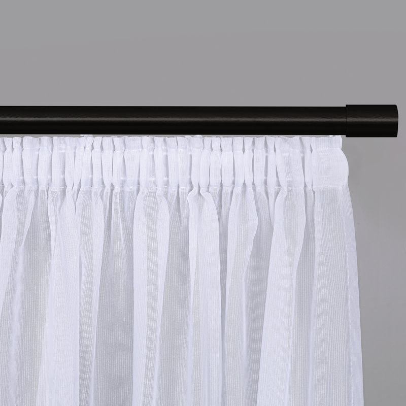 Elexis Sheer Curtain Single Panel, Width 450 x Drop 180 cm