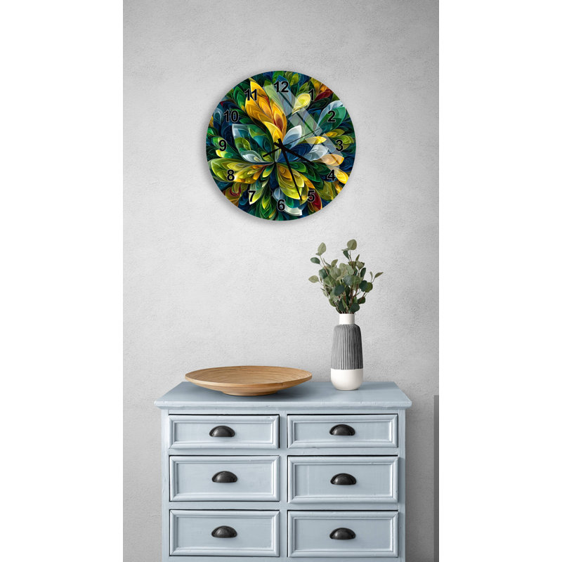 Horloge murale Vibrant, Or romain, 14 pouces