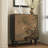 16 Pair Solid Wood Shoe Storage Cabinet