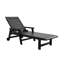 Chaise longue inclinable avec porte-gobelet-135252470