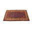 Tapis oriental rétro en laine 2 pi 9 po x 4 pi 3 po Tribal