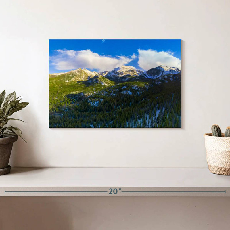 Alvord Longs Peak Landscape, 8" H x 12" W